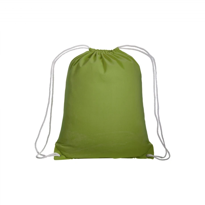 Sustainable Living Cotton Drawstring Backpack