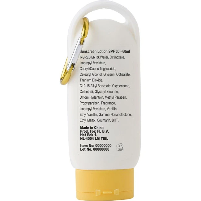 Sunscreen lotion
