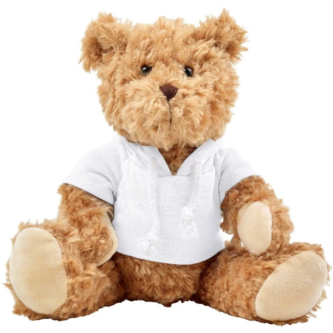 Plush teddy bear with hoodie
