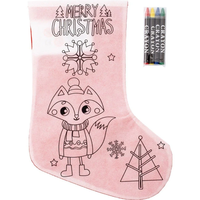 Christmas Colour In Stocking