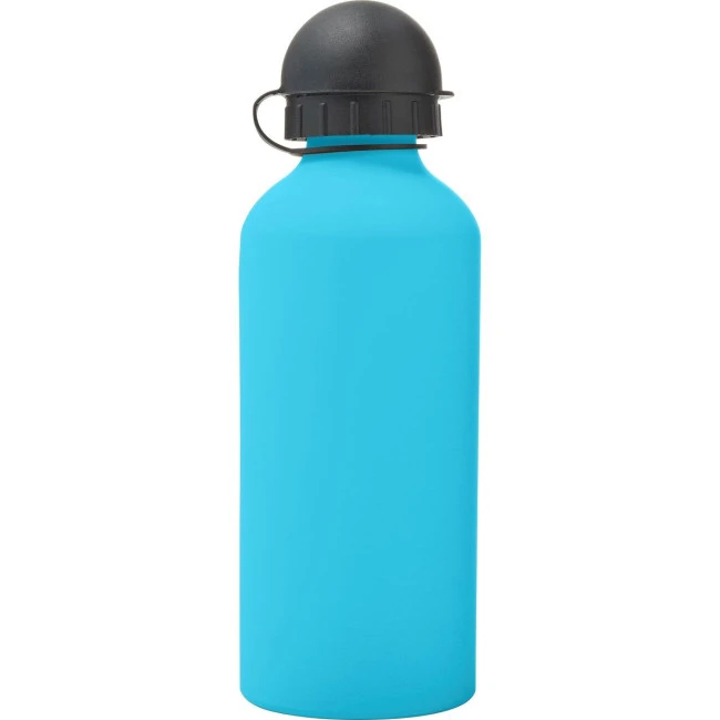 Aluminium single walled water bottle 600ml