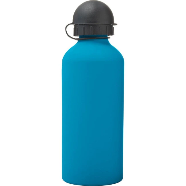 Aluminium single walled water bottle 600ml