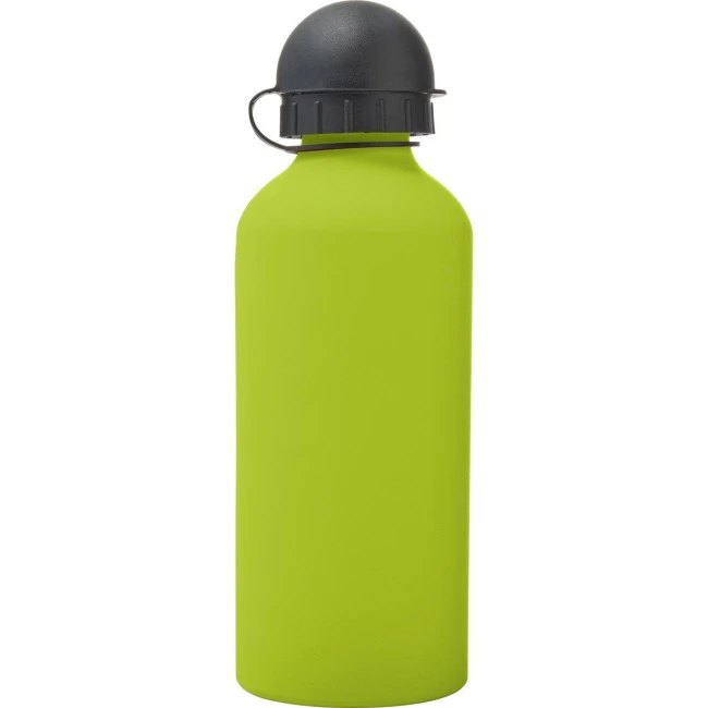Aluminium single walled water bottle 600ml