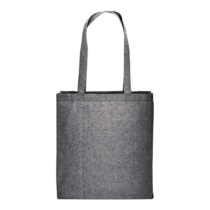Sustainable Living Recycled Cotton Shopping Bag with Gusset