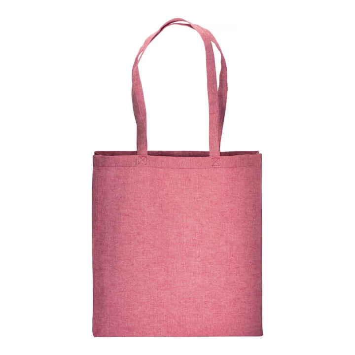 Sustainable Living Recycled Cotton Shopping Bag with Gusset