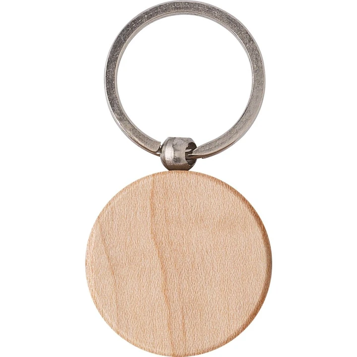 Round Wooden Key Holder