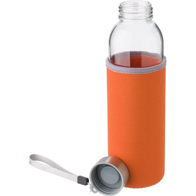 Glass bottle with sleeve 500ml)