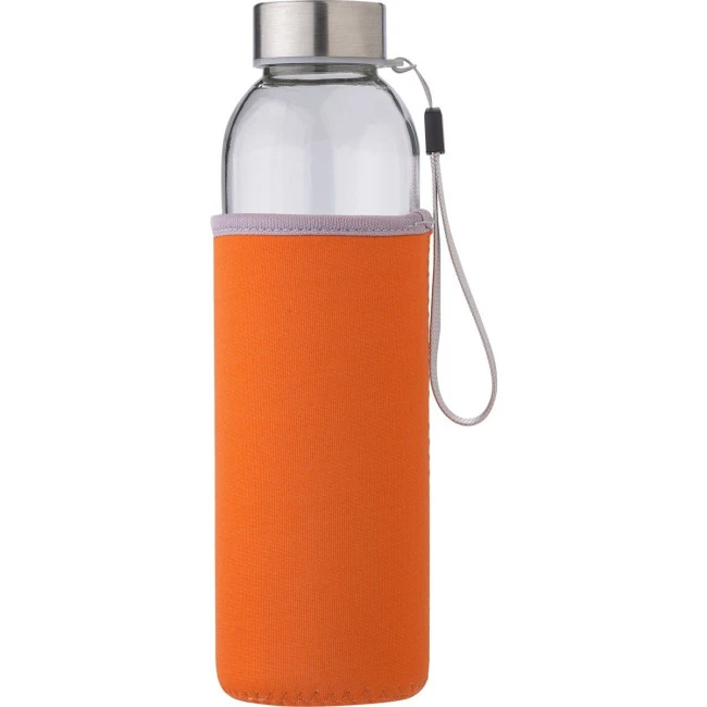 Glass bottle with sleeve 500ml)