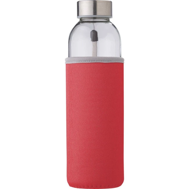 Glass bottle with sleeve 500ml)