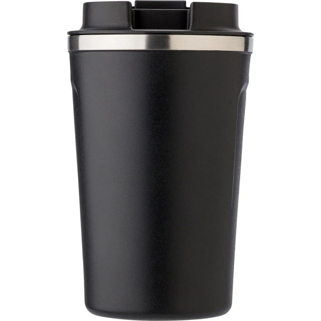 Stainless steel double walled mug 380ml