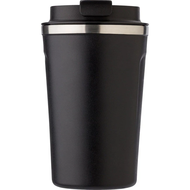 Stainless steel double walled mug 380ml