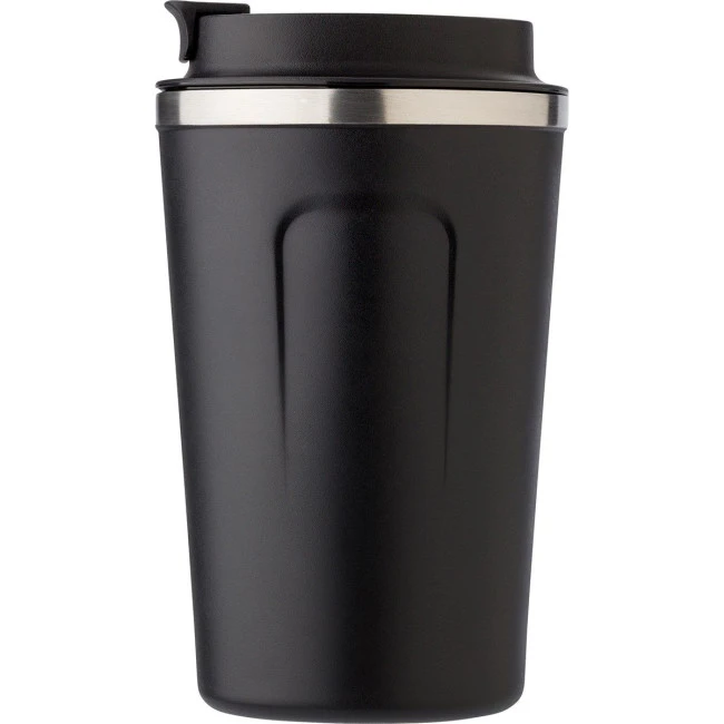 Stainless steel double walled mug 380ml
