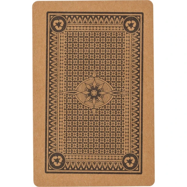 Recycled paper playing cards