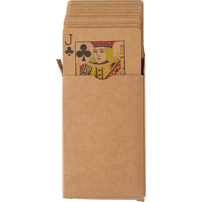 Recycled paper playing cards