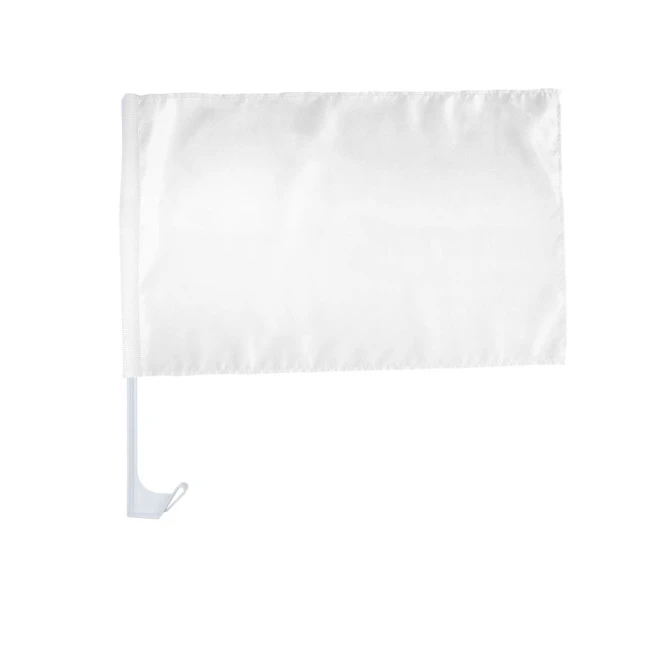 Bianco Car Flag