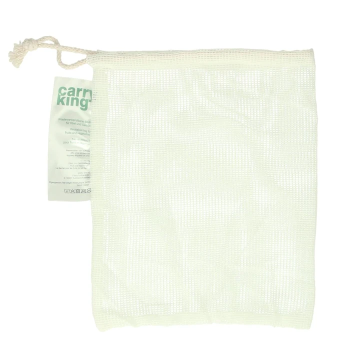 Cotton fruit and vegetable bag "ECOCARE", large