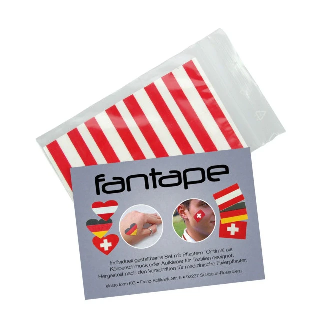 Fan tape "Square", set of 8