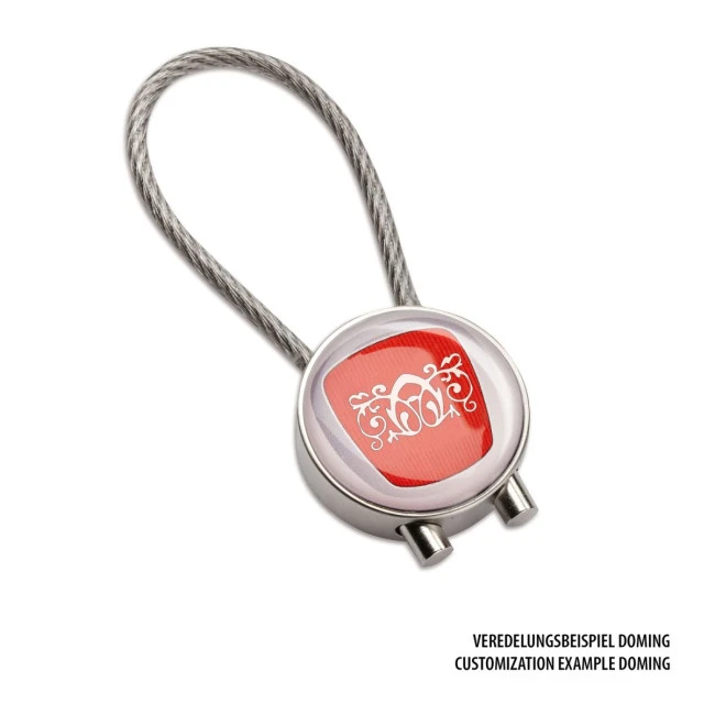 Cable Metal Keyring