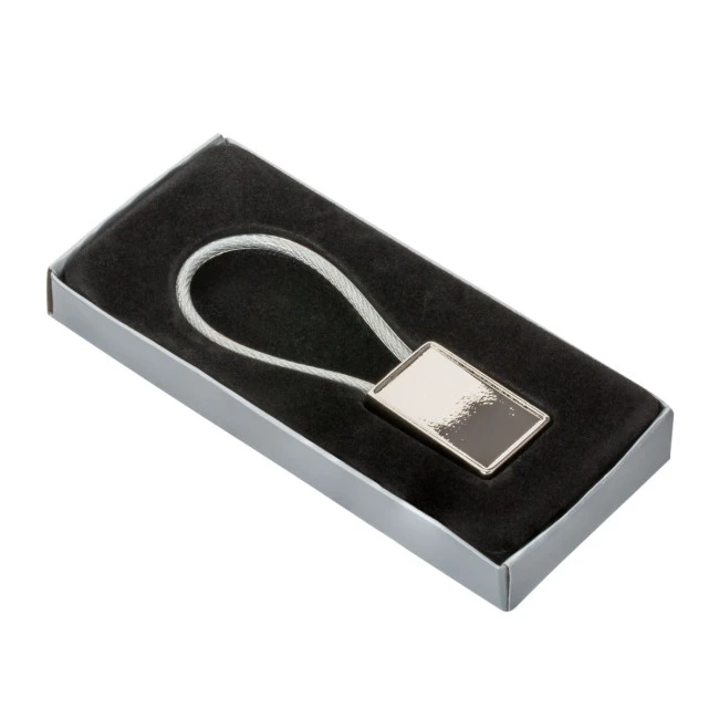 Metal Cable Keyring