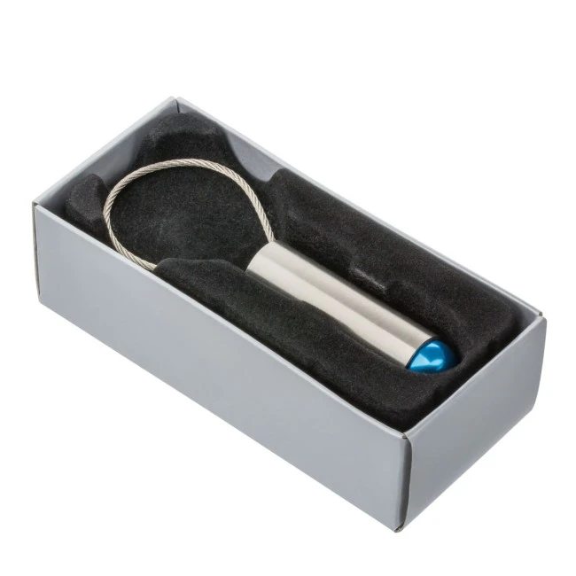 Aluminium Cable Keyring