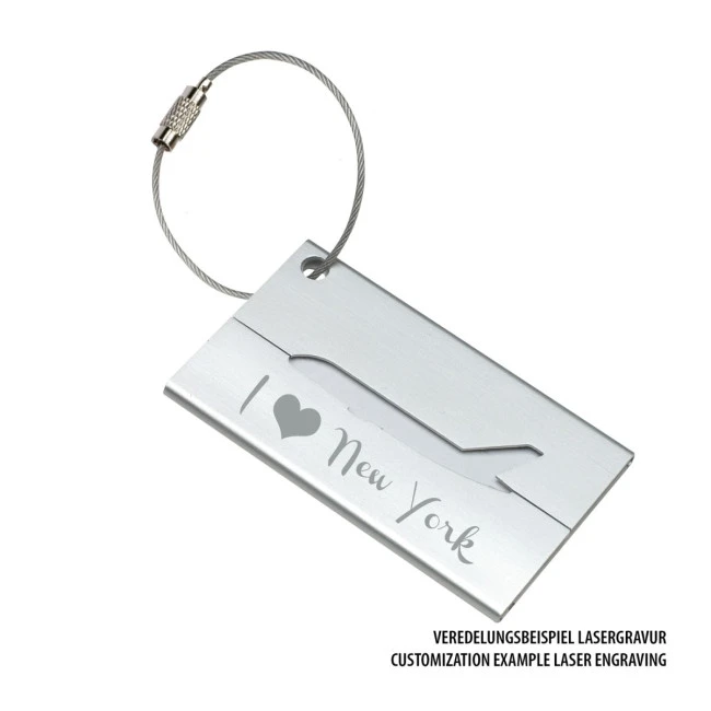 Plane Luggage tag