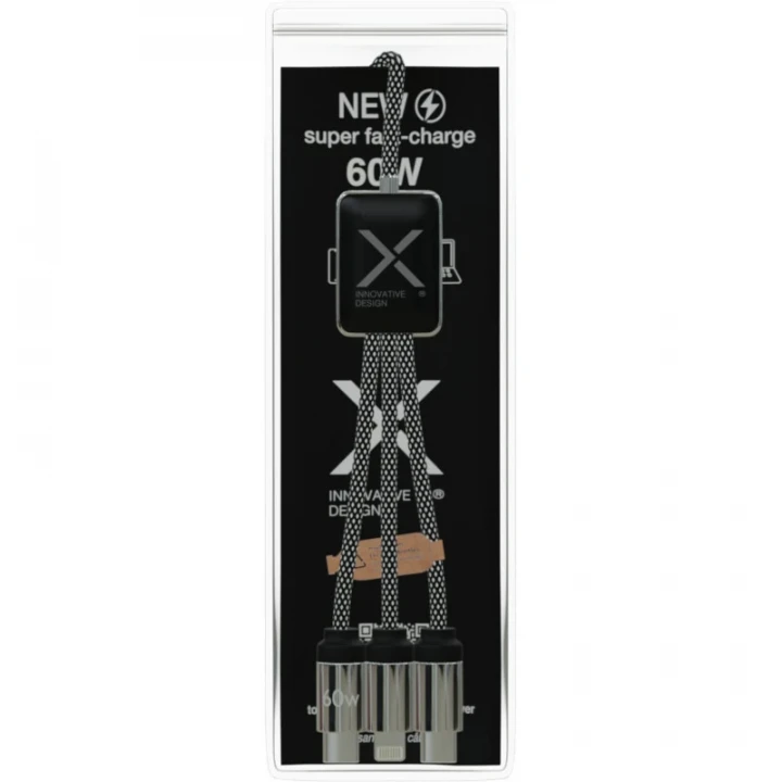 SCX.Design C33 60W Type-C Charging Cable With Dual Light-Up Logo