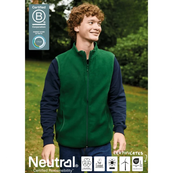 Recycled Fleece Vest Neutral® 