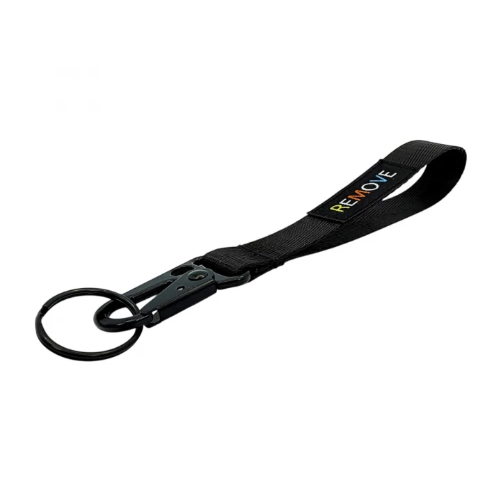 Woven Strap Clip Keyring