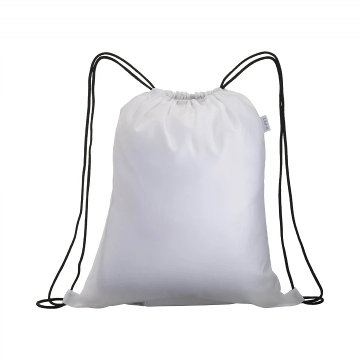 Sustainable Living Recycled Plastic Bottle Drawstring Bag