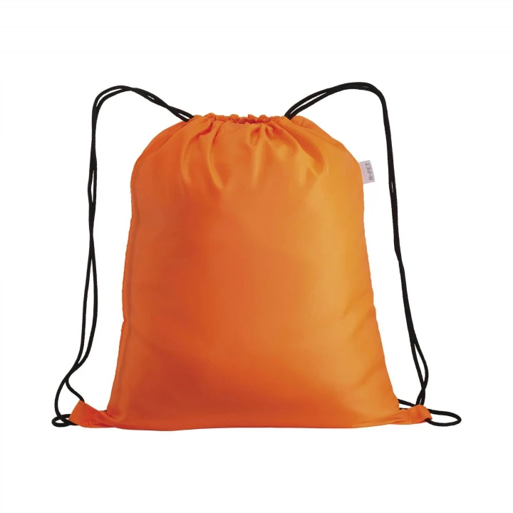 Sustainable Living Recycled Plastic Bottle Drawstring Bag