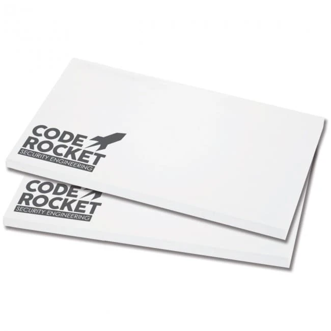 50 adhesive notes, 125x75mm