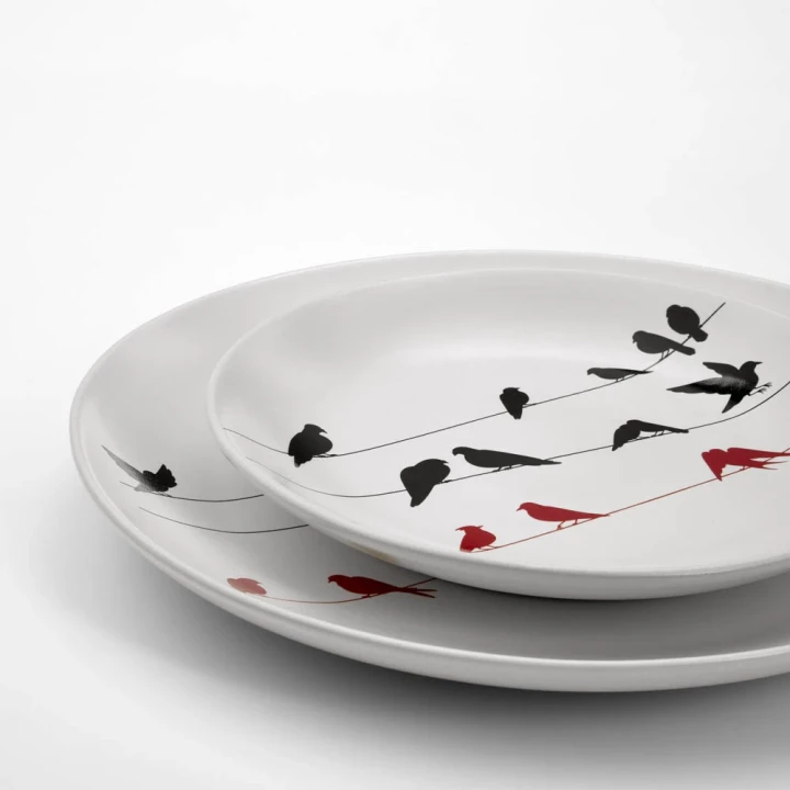 Gaudi ceramic dinner plate Matt finish