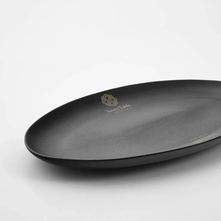 Miro ceramic platter Matt finish