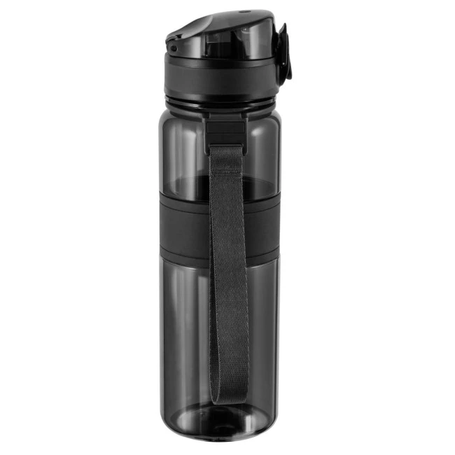 Black Transparent Sports Bottle