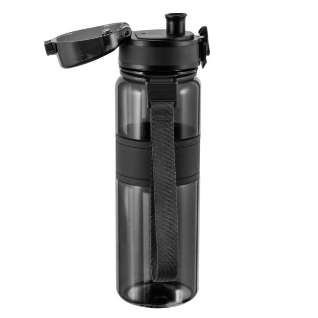 Black Transparent Sports Bottle