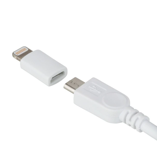 White USB Lightning Adapter
