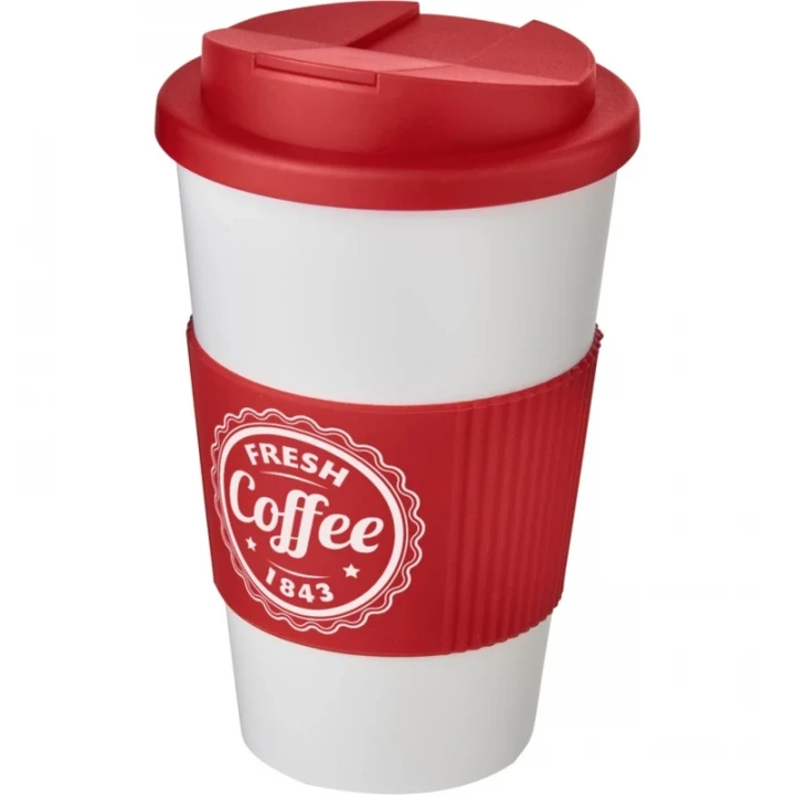 Americano Tumbler With Grip & Spill-Proof Lid 350ml
