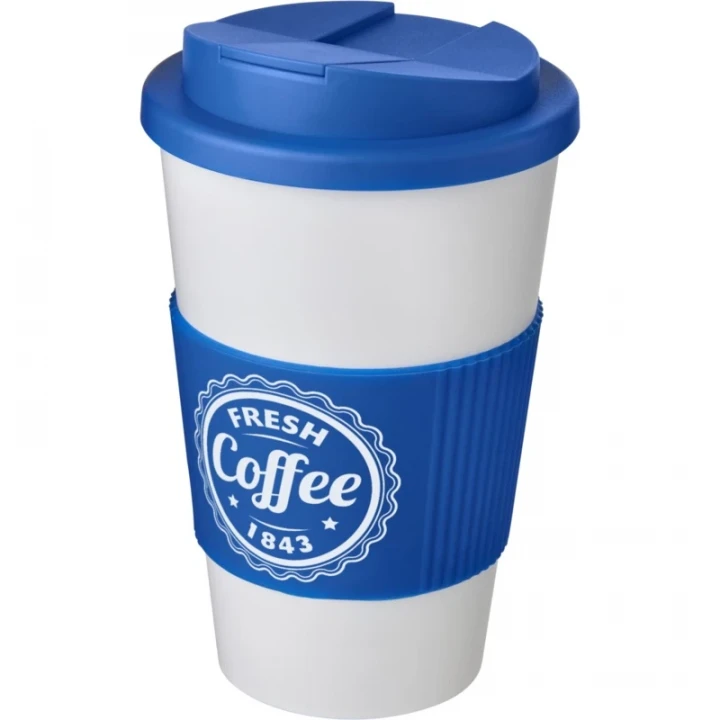 Americano Tumbler With Grip & Spill-Proof Lid 350ml