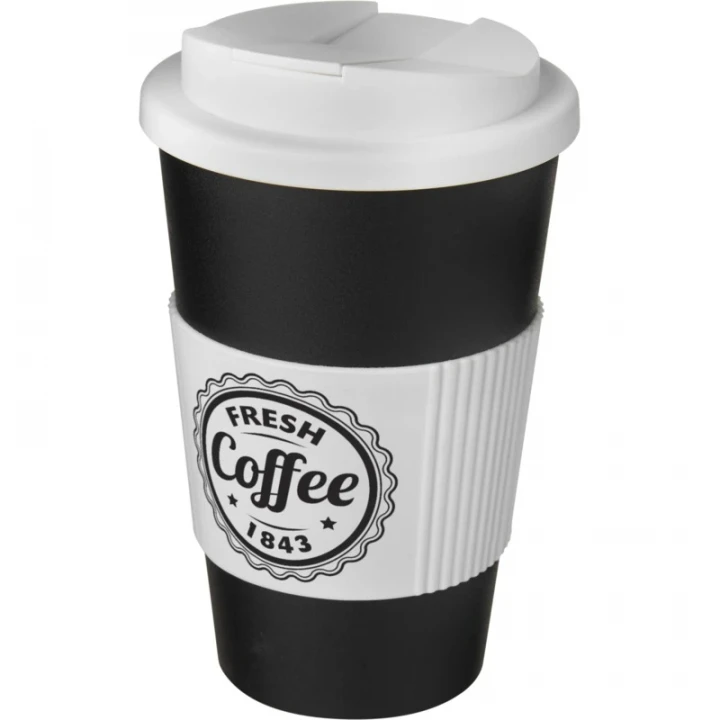 Americano Tumbler With Grip & Spill-Proof Lid 350ml