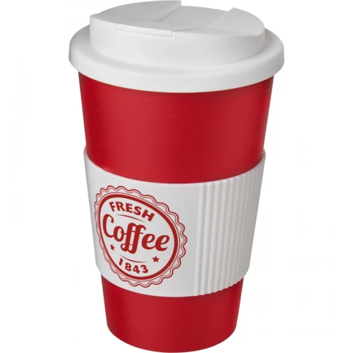Americano Tumbler With Grip & Spill-Proof Lid 350ml