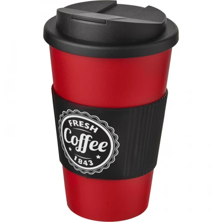 Americano Tumbler With Grip & Spill-Proof Lid 350ml