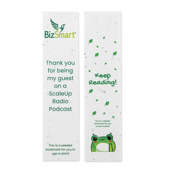 Seed Paper Bookmark														