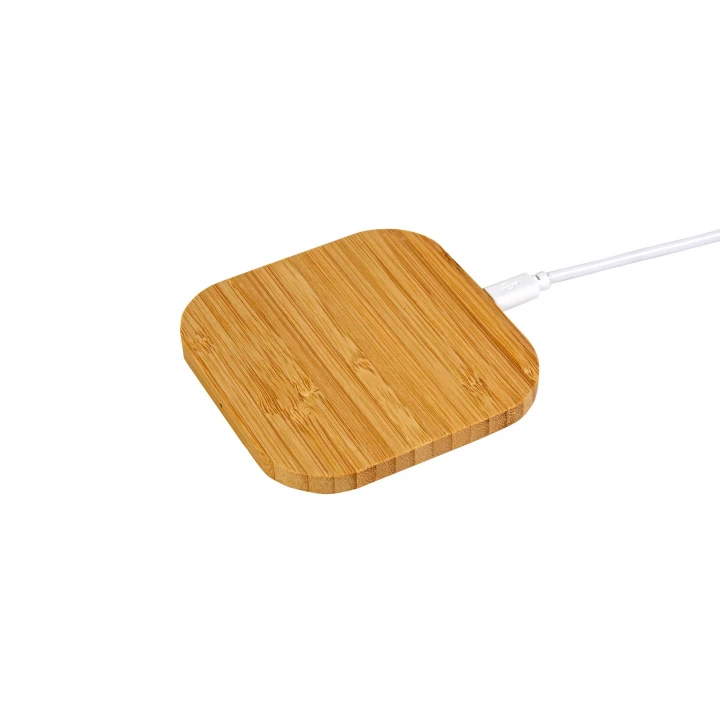 Sustainable Living Bamboo Wireless Charger Pad 