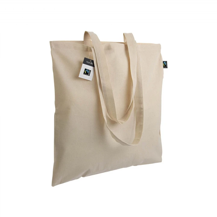 Sustainable Living Fairtrade Cotton Shopping Bag