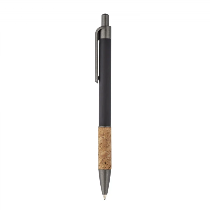 Sustainable Living Aluminium pen with cork trim