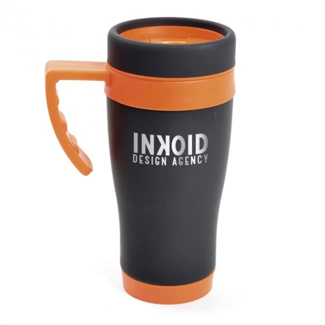 Oregan Black Travel Mug 450ml