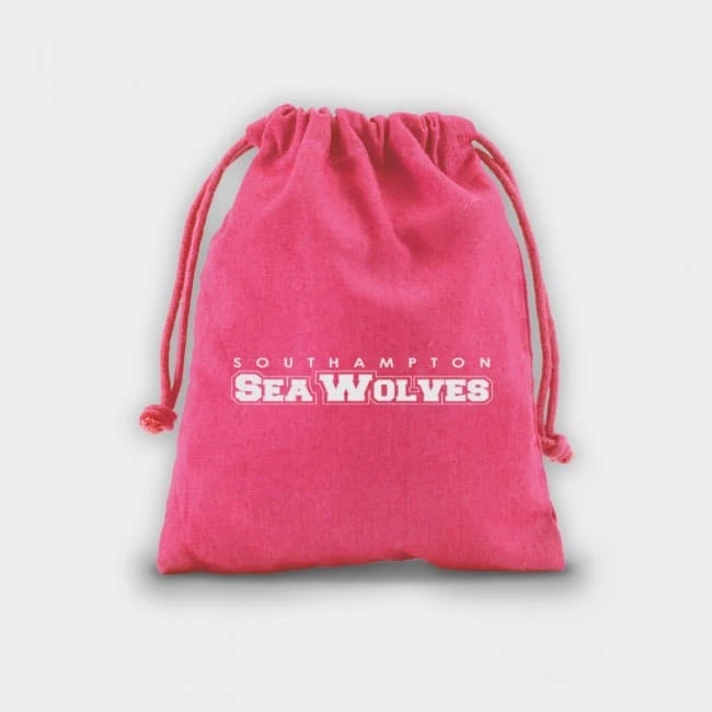 Green & Good Coloured Medium Drawstring Pouch - Cotton 4oz