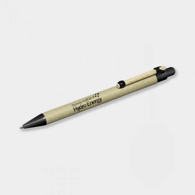 Green & Good Storia Pen - Recycled Card w Round Clip