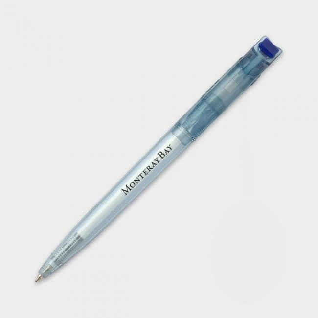 Green & Good Litani Pen - Clear Blue - Recycled Bottle