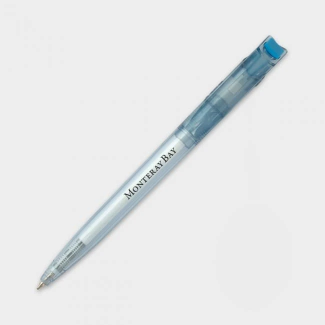 Green & Good Litani Pen - Clear Blue - Recycled Bottle